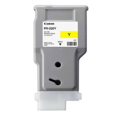 Canon PFI-320 300ml Pigment Ink Tank for imagePROGRAF PRO & TM Printers, Yellow