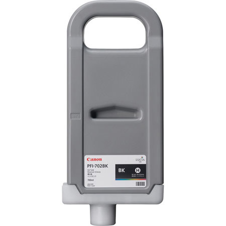 Canon PFI-702BK Ink Tank, iPF8100/9100 Printers, Black