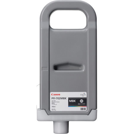 Canon PFI-702MBK Hi-Capacity Ink Tank, Matte Blk