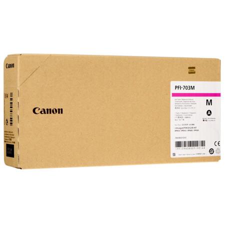 Canon 700ml PFI-707 Dye Magenta Ink Tank for iPF830, iPF840, iPF850 CAD Plotters