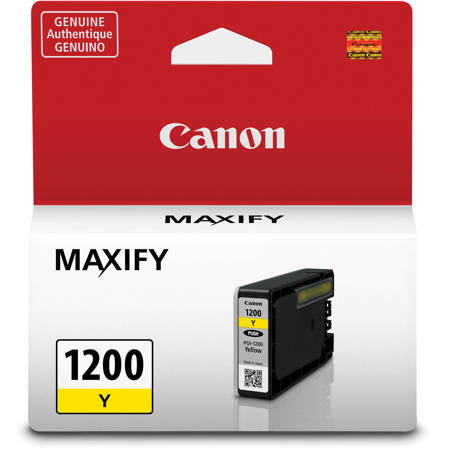 Canon PGI-1200 Yellow Pigment Ink Tank for Select MAXIFY Printers