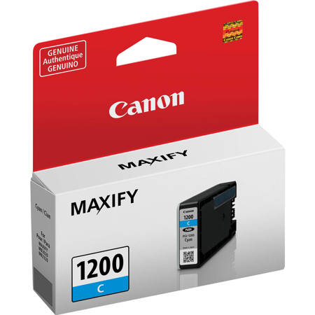 Canon PGI-1200 Cyan Pigment Ink Tank for Select MAXIFY Printers
