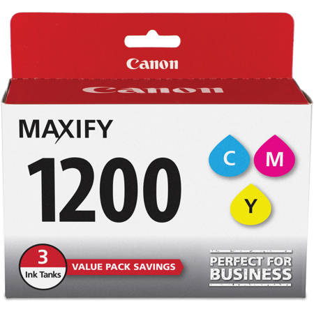 Canon PGI-1200 Ink Cartridges for MAXIFY MB Series Printers, 3 Pack