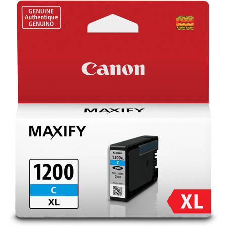 Canon PGI-1200 XL Cyan Pigment Ink Tank for Select MAXIFY MB Series Printers