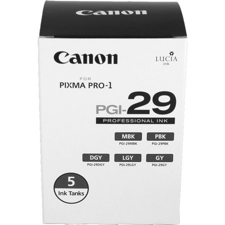 Canon PGI-29 Five Monochrome Pack of Ink Tanks