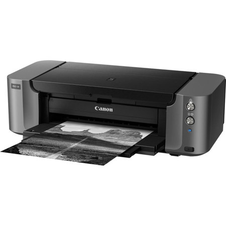 Canon PIXMA PRO-10 Professional Inkjet Photo Printer with Chroma Optimizer, 4800x2400 Resolution, WiFi, 13x19" Max Paper Size