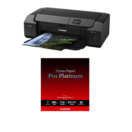 Canon PIXMA Pro 200 13" Wireless Inkjet Photo Printer W/High-Gloss Photo Paper