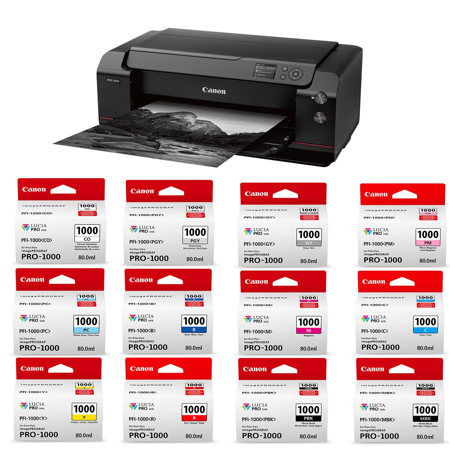 Canon imagePROGRAF PRO-1000 17 Professional Photographic Inkjet Printer