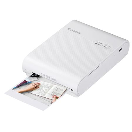 Canon SELPHY Square QX10 Compact Photo Printer, White