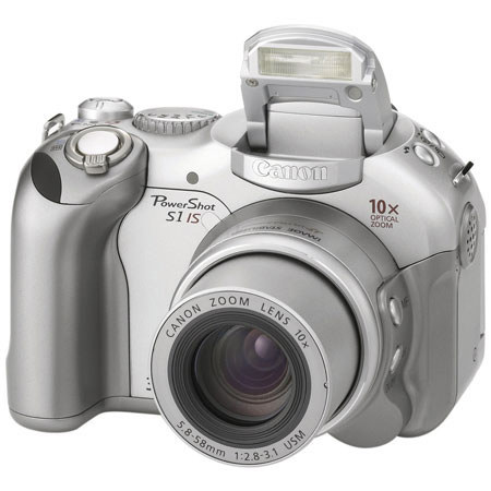 Canon Powershot S1 IS Digital Camera 3.2 Megapixel, 10X Optical Zoom, 3.2 Digital Zoom - - Refurbished BY CANON USA