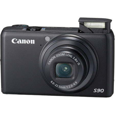 Canon PowerShot S90 IS Digital Camera 10MP, Refurbished #3635B031AA