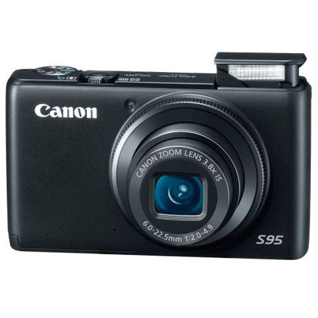 Canon PowerShot S95 Camera Kit, +Case+Battery+Tripod