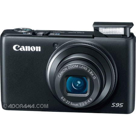Canon PowerShot S95 Digital Camera, Refurbished