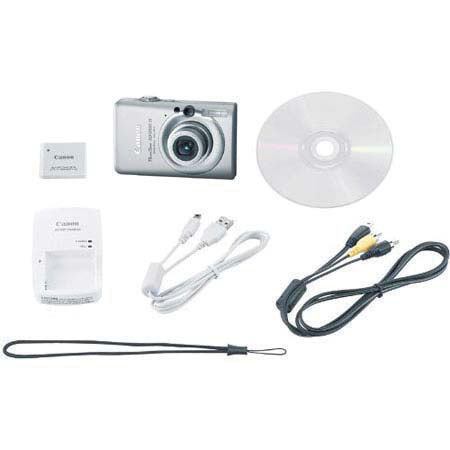 Canon PowerShot SD1200 IS ELPH Camera, Light Gray