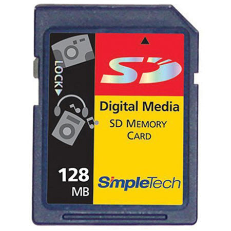 Canon 128mb Secure Digital (SD) Memory Card.