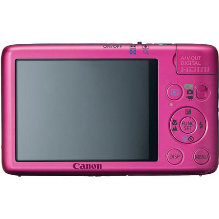 Canon PowerShot SD1400 IS Digital ELPH Camera, Pink,USA