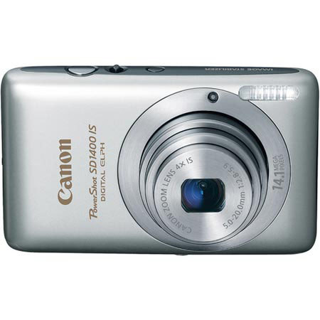 Canon PowerShot SD1400 IS Digital ELPH Camera, Slv, USA