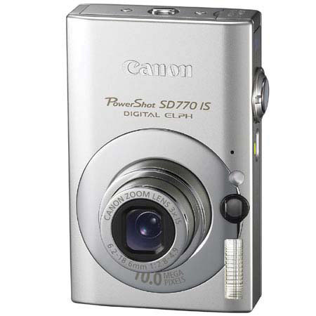 Canon Powershot SD770 IS Digital Camera, 10 MP, Refurb