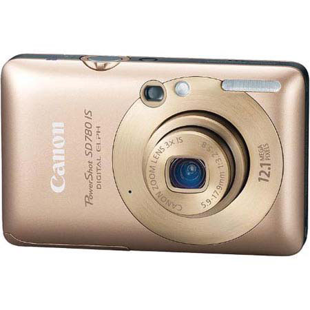 Canon PowerShot SD780 IS Digital ELPH Camera, Gold