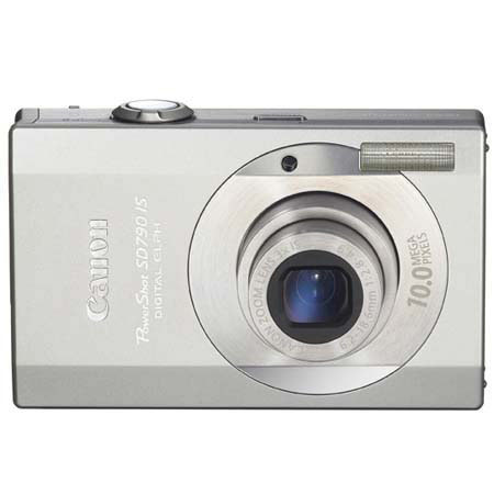 Canon Powershot SD790 IS Digital Camera, 10 Megapixel, 3x Optical Zoom, 4x Digital Zoom, 3.0" LCD Display