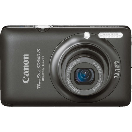 Canon PowerShot SD100IS ELPH Camera Bundle, Black, 8GB