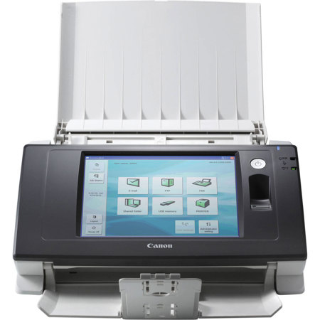Canon imageFORMULA ScanFront 300 CAC/PIV Network Scanner, 30ppm/60ipm Black & White/Grayscale Scan Speed, 600 dpi Resolution, USB 2.0