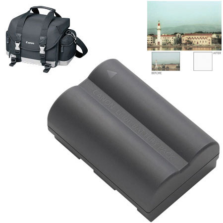Canon Starter Kit for EOS 20D and 30D Digital SLR Camera's with Gadget Bag, Battery & 58mm UV Filter