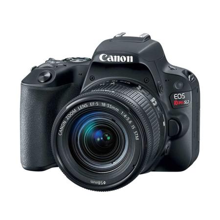 Canon EOS Rebel SL2 DSLR Camera with EF-S 18-55mm f/4-5.6 IS STM Lens, Black