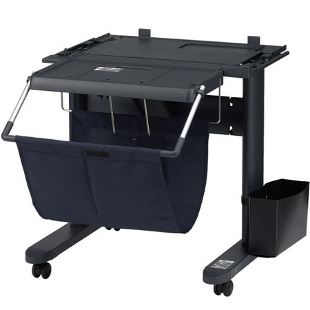 Canon ST-25 Printer Stand with 24" Paper Basket, Black