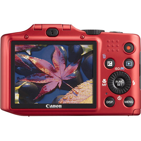 Canon PowerShot SX160 IS Digital Camera, Red