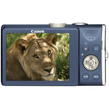 Canon Powershot SX200 IS Digital Camera, 12 Megapixel, 12x Optical, 3" LCD, Blue