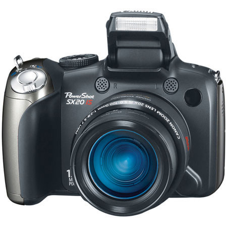 Canon PowerShot SX20 IS, Digital Camera, 12.1 Megapixel, 20x Optical, 4x Digital Zoom, Optical Image Stabilizer System