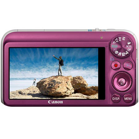Canon PowerShot SX210 IS 14.1MP, HD720p Camera, Purple