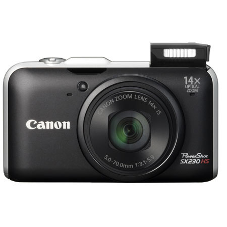 Canon PowerShot SX230 HS Digital Camera 12.1 MP -Black