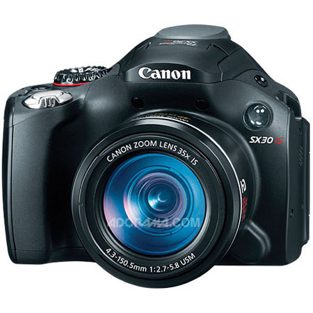 Canon PowerShot SX30 IS Digital Camera Kit