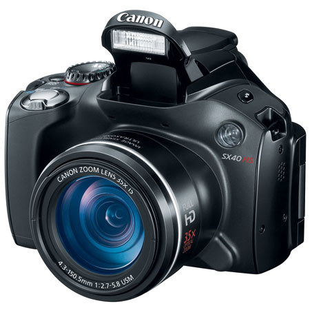 Canon Powershot Sx40 Hs 12.1 Megapixel Digital Point and Shoot Camera Black