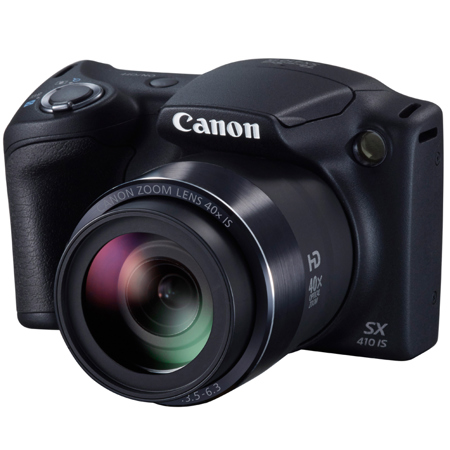 Canon PowerShot SX410 IS Digital Camera, Black