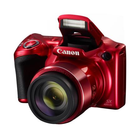 Canon PowerShot SX420 Digital Camera, Red 1069C001 - Adorama