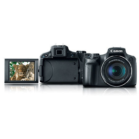 Canon PowerShot SX50 HS Digital Camera, Black