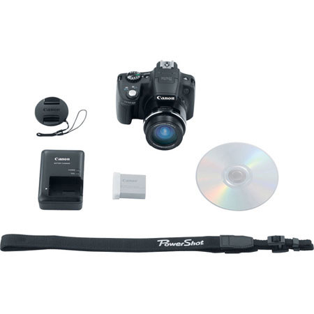Canon PowerShot SX50 HS Digital Camera, Black 6352B001 - Adorama