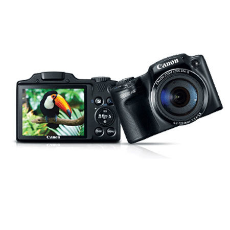 Canon PowerShot SX510 HS Digital Camera, 12.1MP, 30x Optical Zoom, 1080p HD Video, Optical Image Stabilizer, WiFi Connect