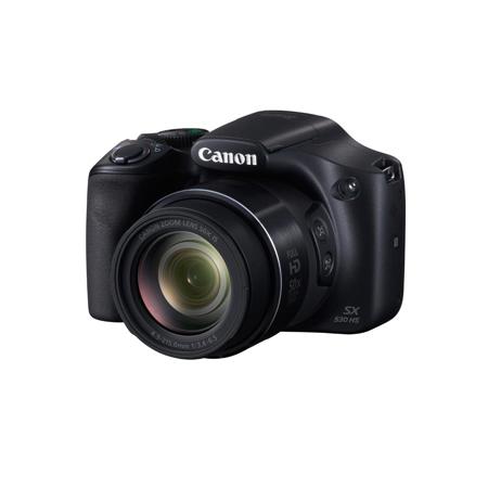 Canon PowerShot SX530 HS Digital Point & Shoot Camera, Black