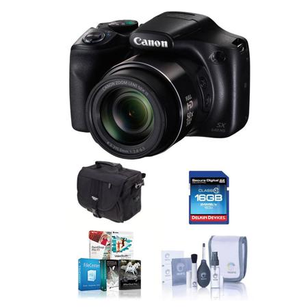 Canon PowerShot SX540 HS Digital Camera and Free Accessories