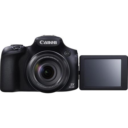 Canon PowerShot SX60 HS Digital Camera, Black