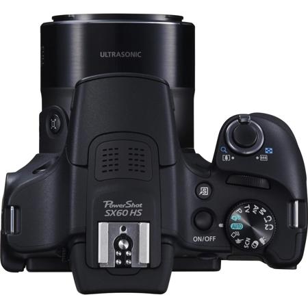 Canon PowerShot SX60 HS Digital Camera, Black