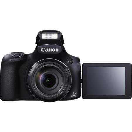 Canon PowerShot SX60 HS Digital Camera, Black