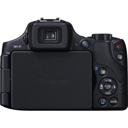 Canon PowerShot SX60 HS Digital Camera, Black