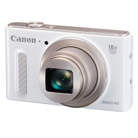 Canon PowerShot SX610 HS Digital Camera, White