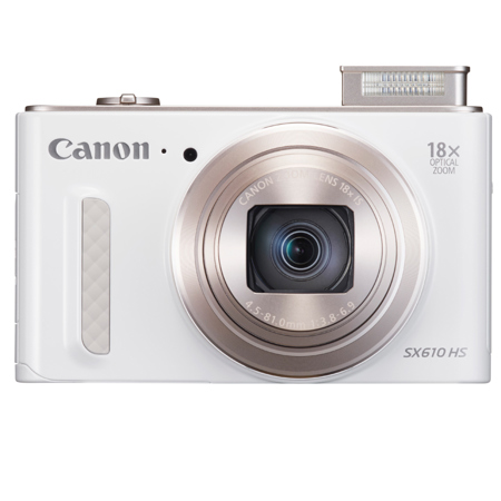 Canon PowerShot SX610 HS Digital Camera, White