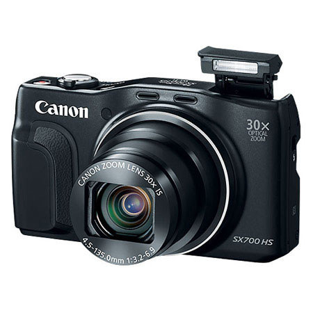 Canon PowerShot SX700 HS Digital Camera 16.1MP, Black w/Basic Accessory Bundle